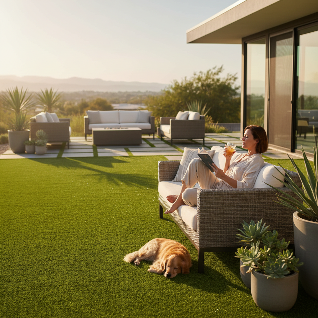 Artificial grass benefits for homeowners - winter weather preparation