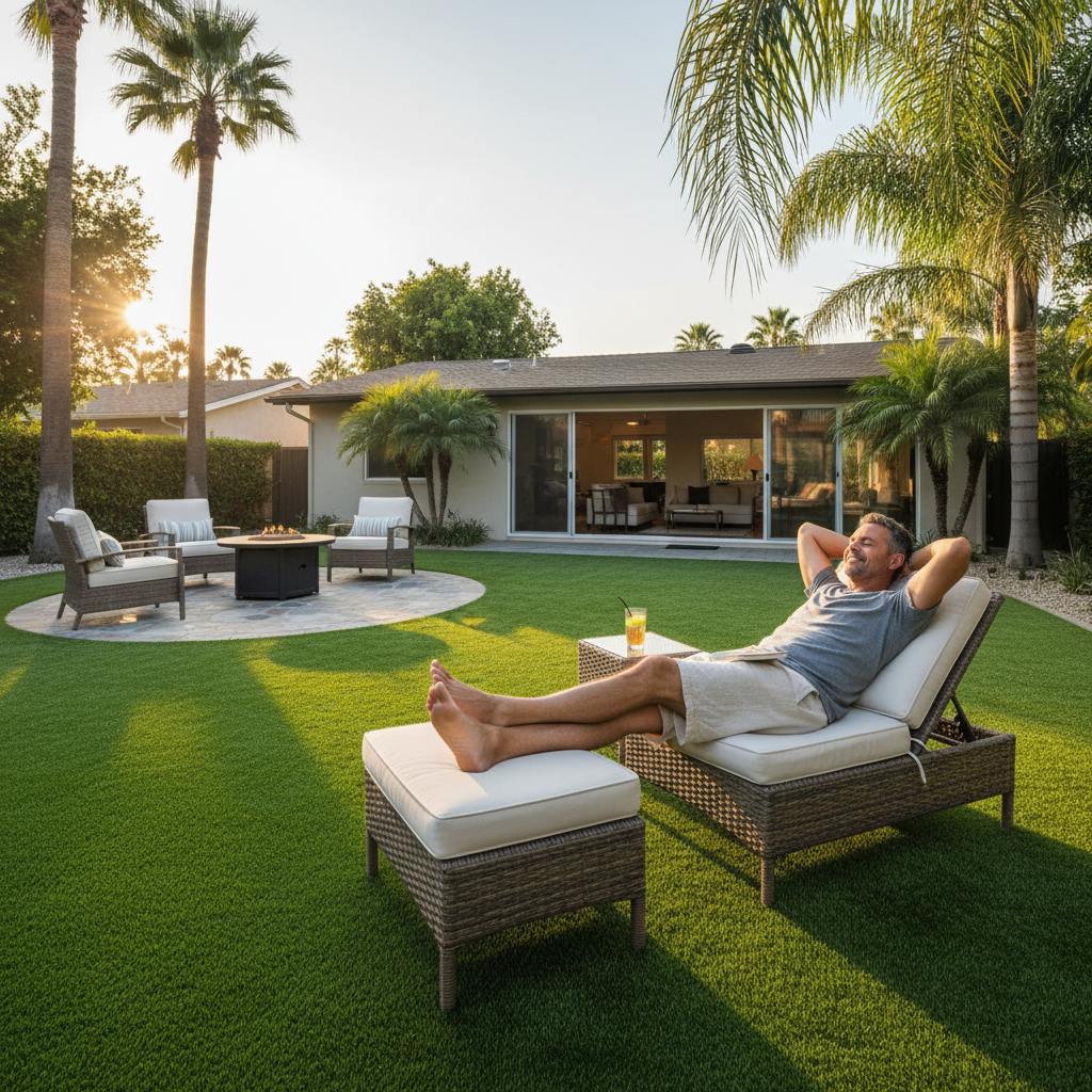 Artificial grass benefits for homeowners - low-maintenance living and