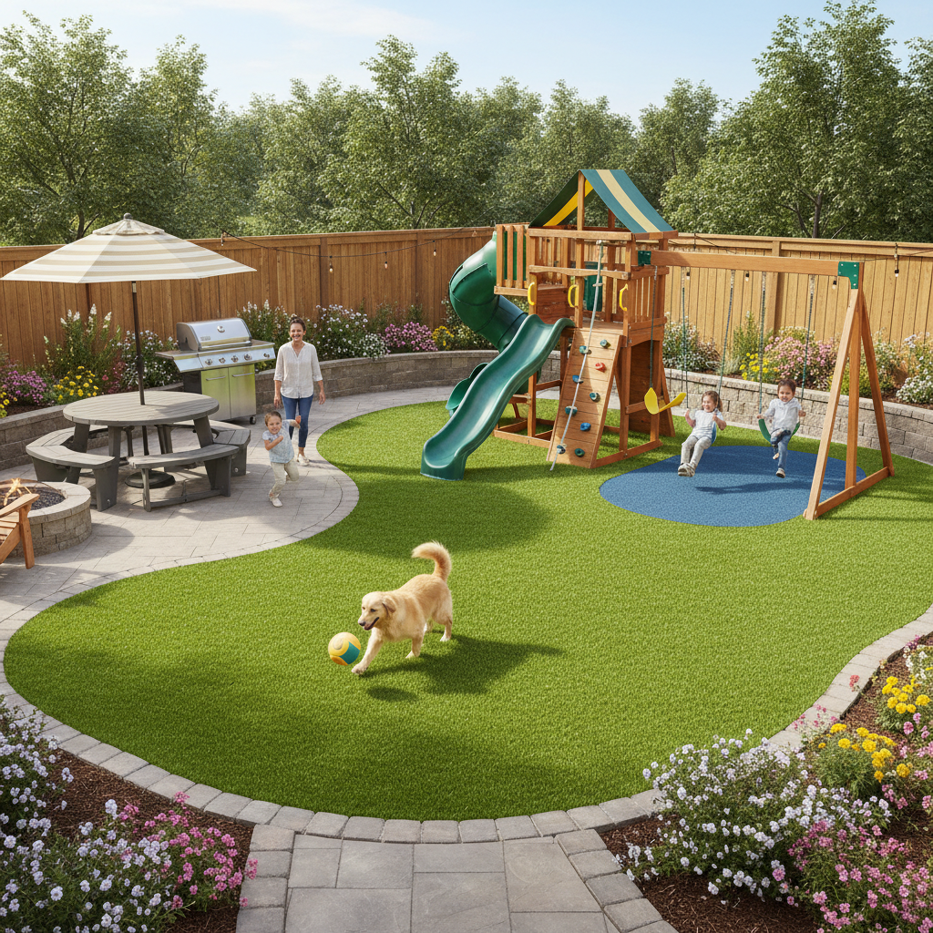 Artificial grass benefits for homeowners - family & lifestyle