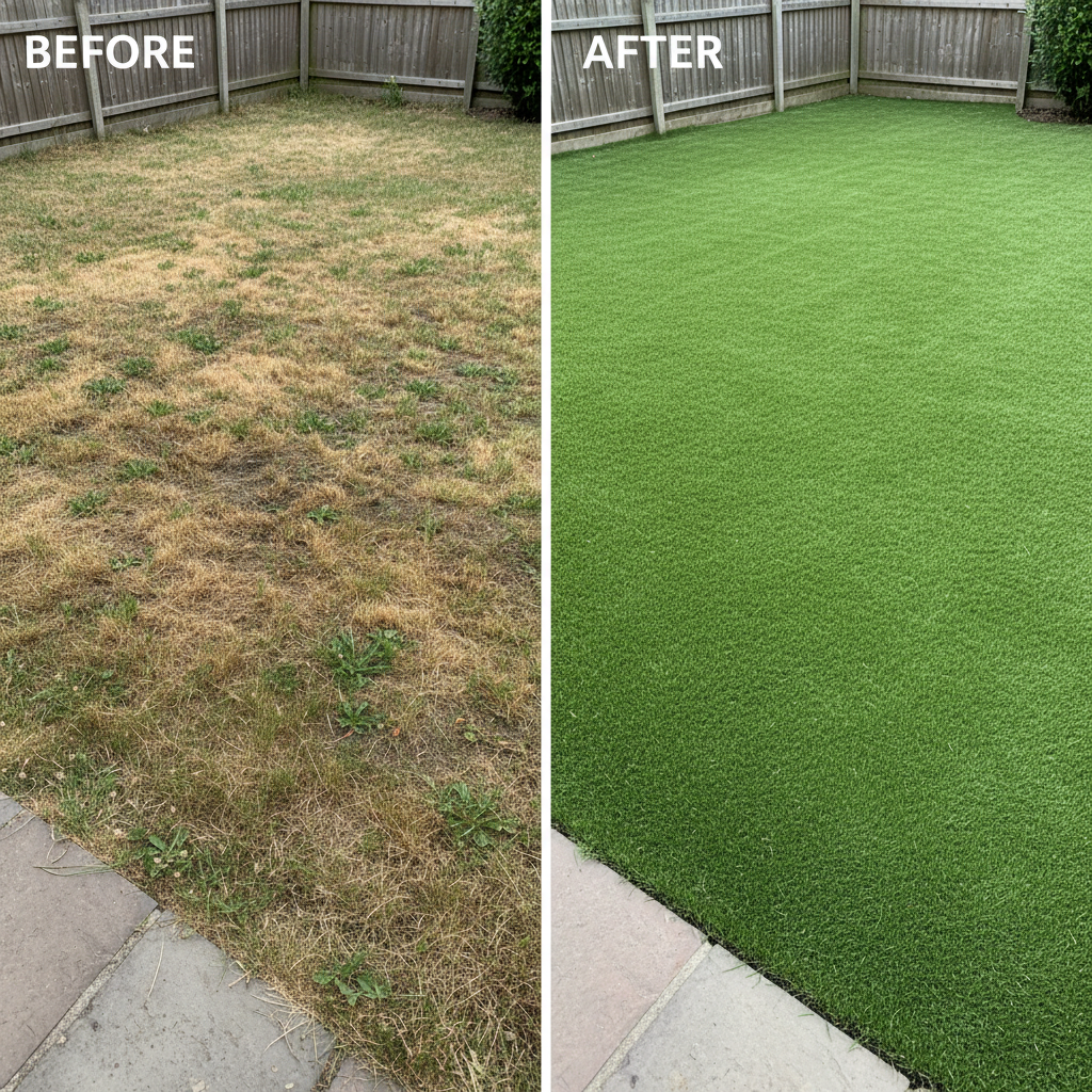 Artificial grass benefits for homeowners - low maintenance
