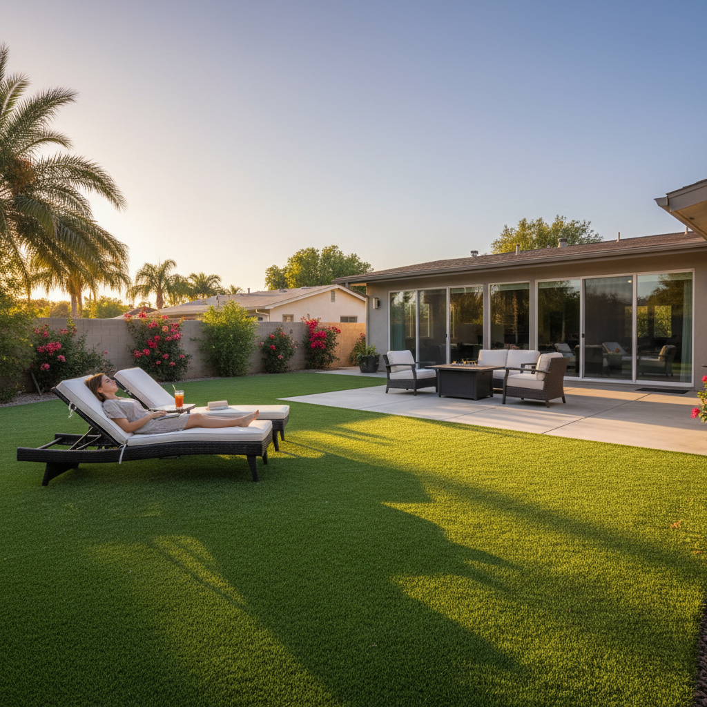 Artificial grass benefits for homeowners - saving money