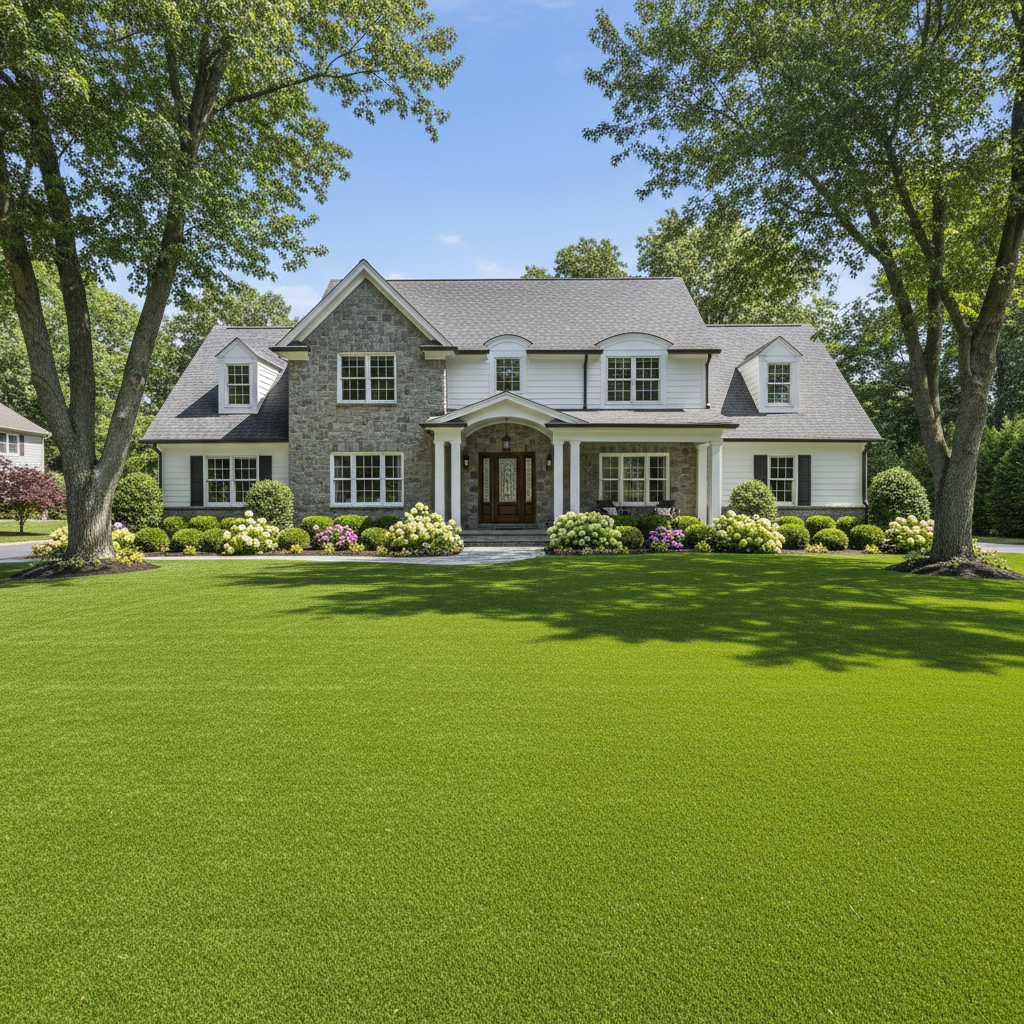 Brooklyn's Green Secret: Boost Property Value & Save Water with Artificial Grass in NYC, CT, NJ - artificial grass installation by Pags The Turf Guy