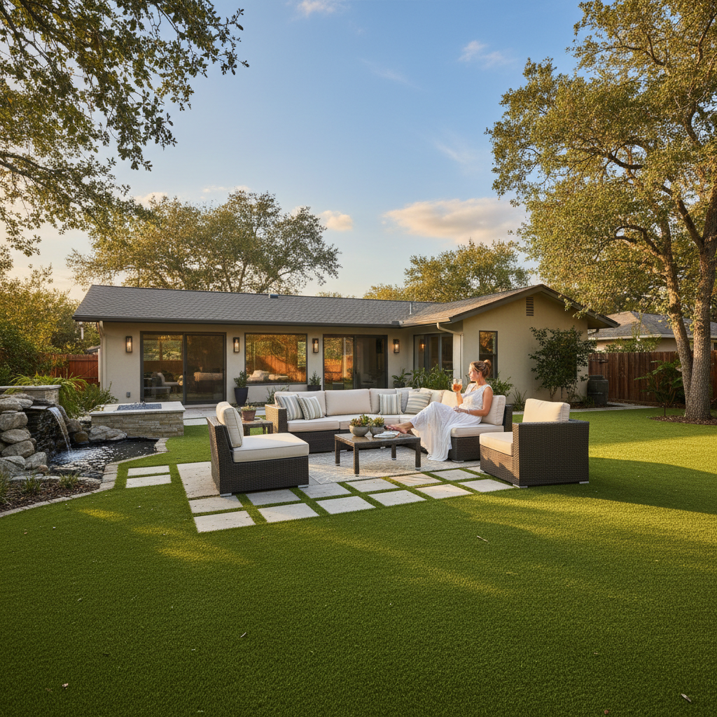 Artificial grass benefits for homeowners - commercial property landscaping