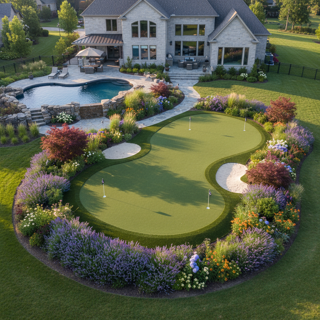 Artificial grass benefits for homeowners - golf & putting greens