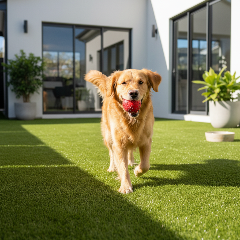 8 Reasons Pet Owners in Norwalk, CT Love Artificial Turf - artificial grass installation by Pags The Turf Guy