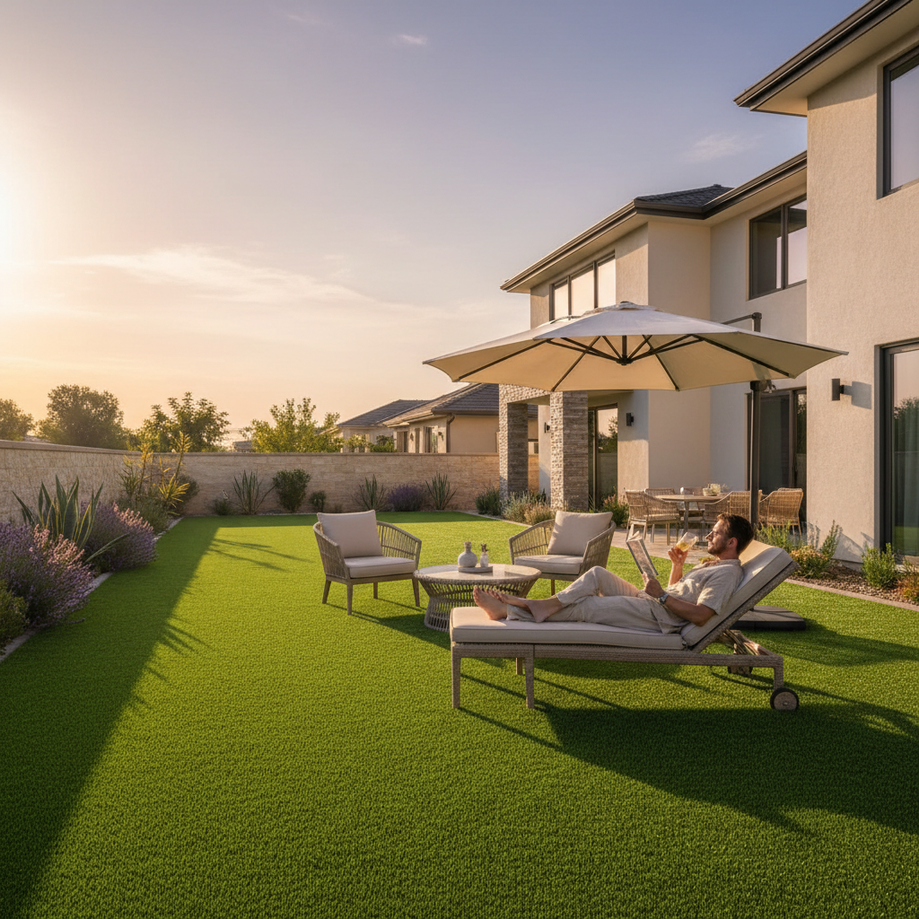 Artificial grass benefits for homeowners - playground safety and