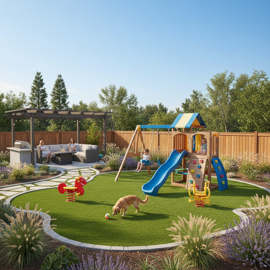 Artificial grass benefits for homeowners - family & lifestyle