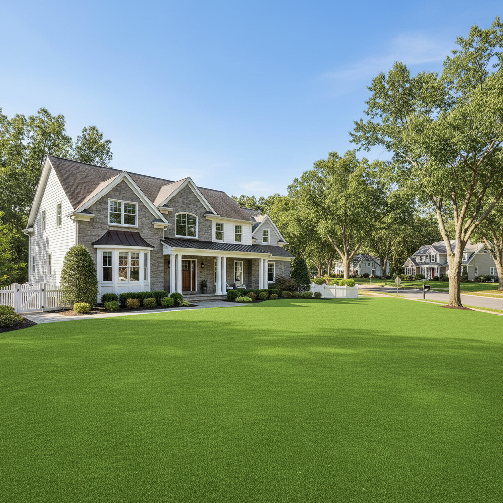 Boost Home Value & Kid Safety with Artificial Grass in CT, NYC, NJ - artificial grass installation by Pags The Turf Guy
