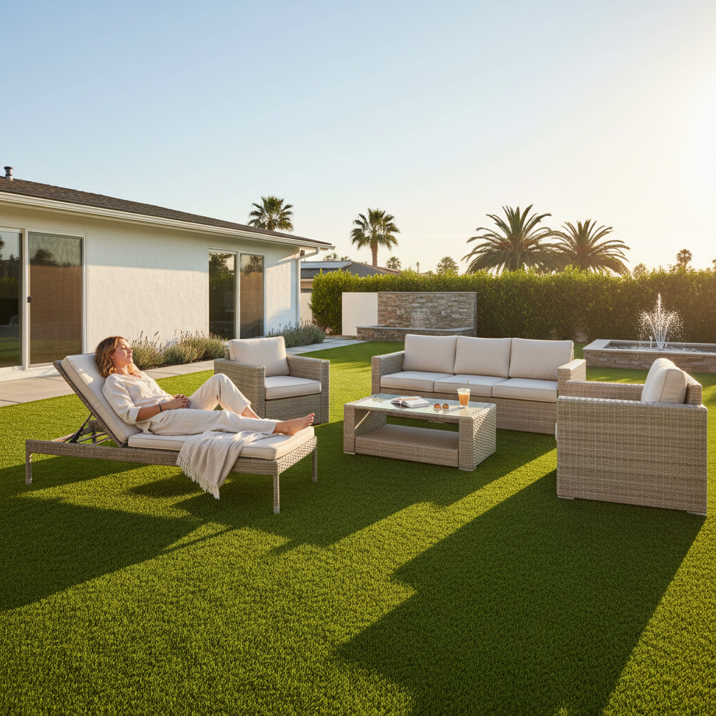 Artificial grass benefits for homeowners - pet health and