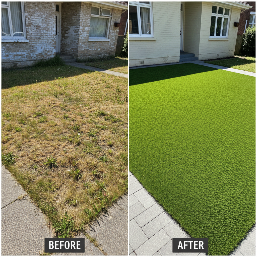 Artificial grass benefits for homeowners - low maintenance