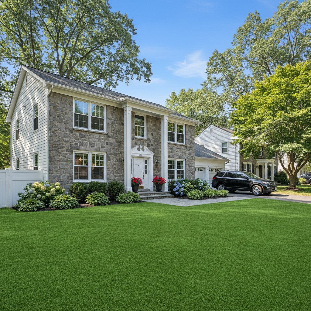 Connecticut's Luxury Real Estate Boom: Why Artificial Putting Greens are a Smart Investment - artificial grass installation by Pags The Turf Guy
