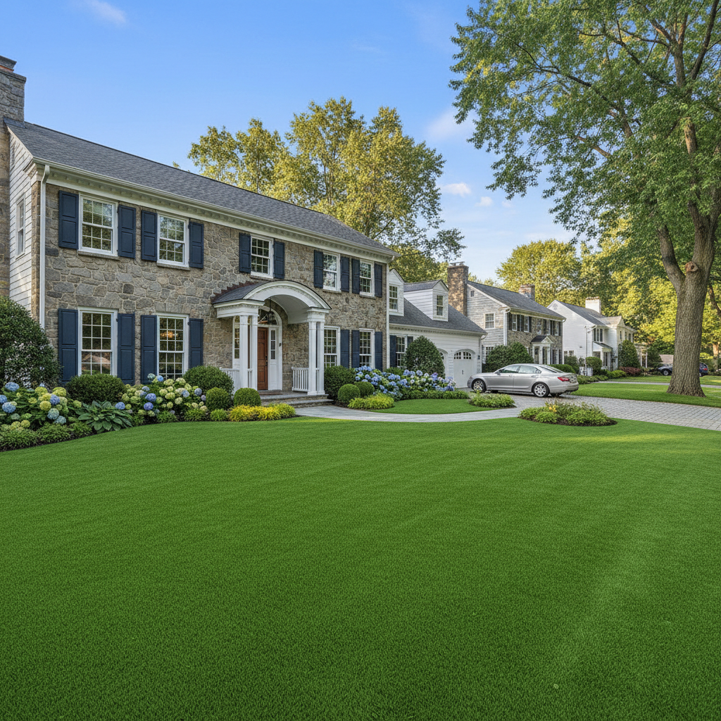 Beat Rising Utility Costs with Artificial Grass in CT, NYC & NJ - artificial grass installation by Pags The Turf Guy