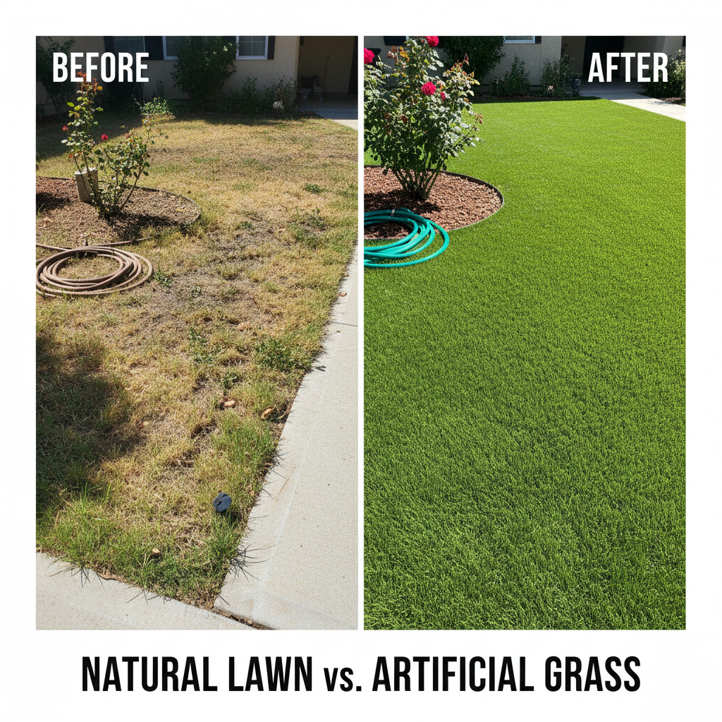 Artificial grass benefits for homeowners - low maintenance