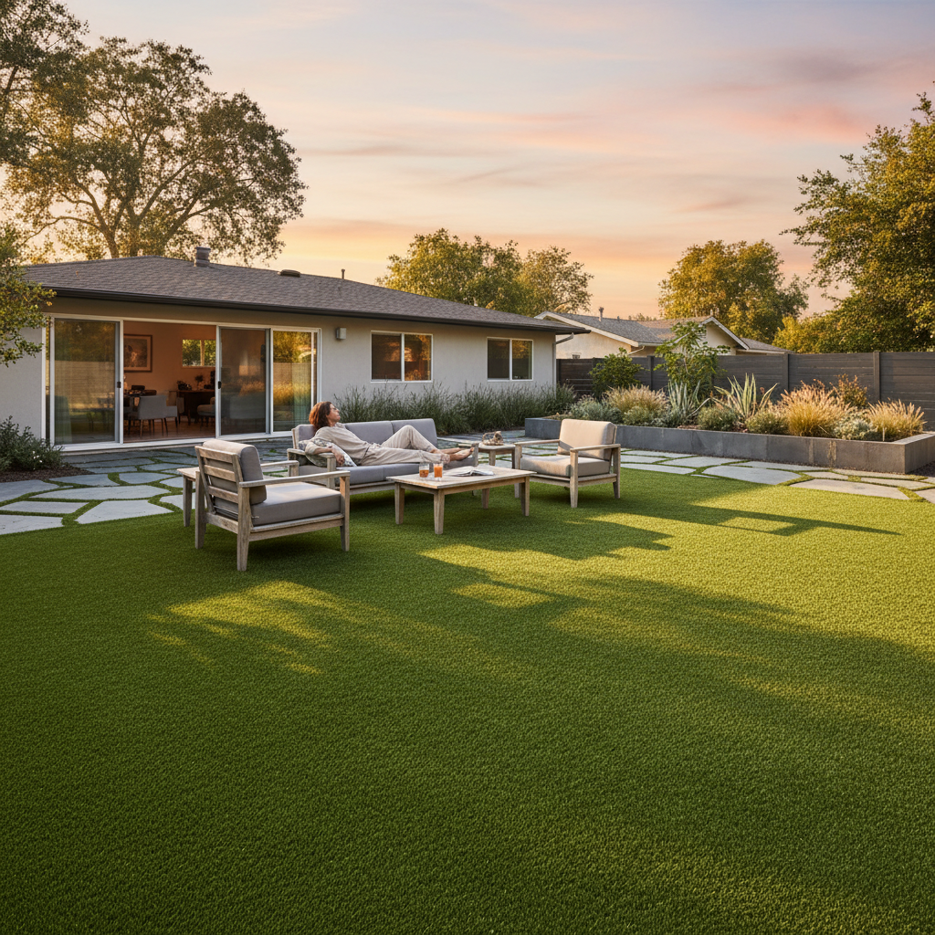 Artificial grass benefits for homeowners - golf and sports