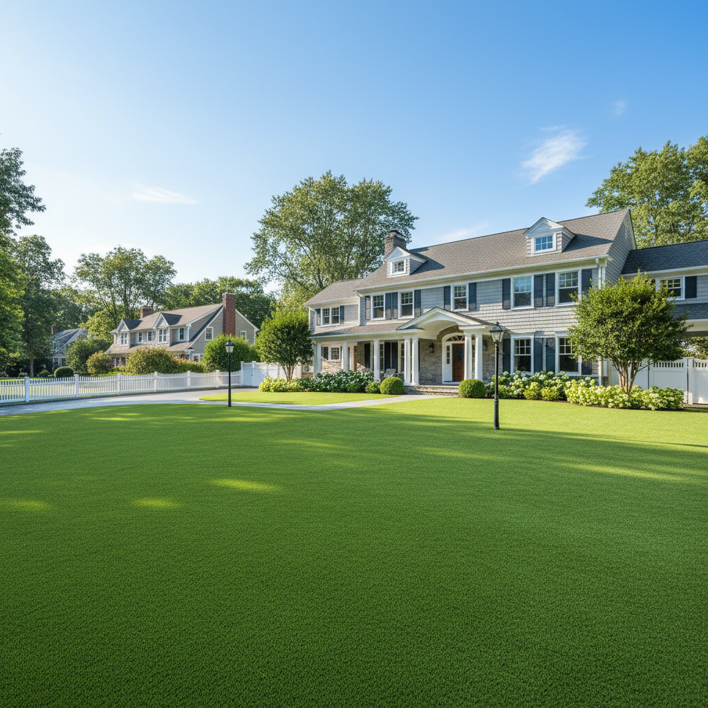 Creating Safe Backyard Play Spaces with Artificial Grass in Westport - artificial grass installation by Pags The Turf Guy