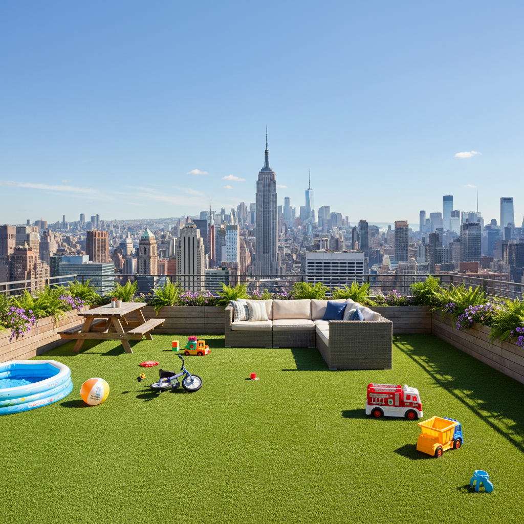 Staycation Paradise: Artificial Grass for Multi-Generational Fun in CT, NYC & NJ