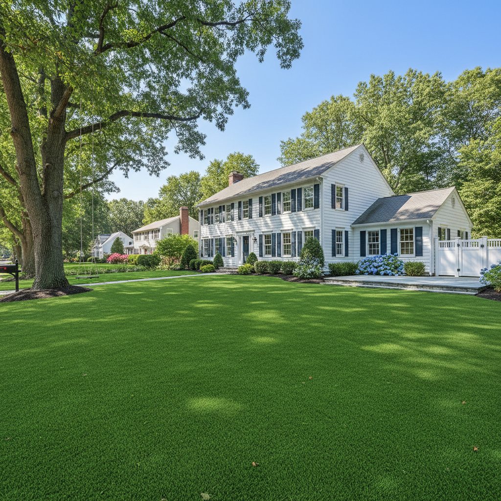 Beating Utility Hikes with Artificial Turf in New Jersey - artificial grass installation by Pags The Turf Guy