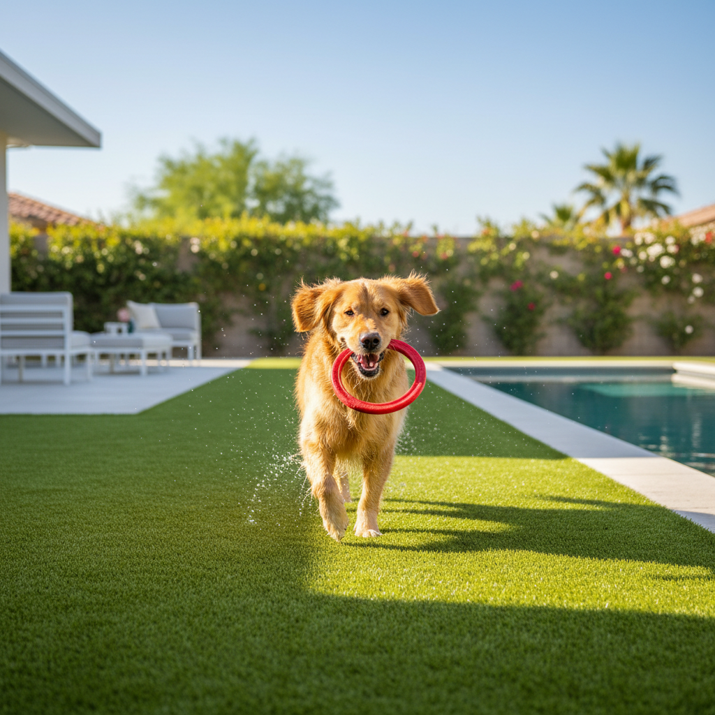 8 Reasons Pet Owners in New Jersey Love Artificial Turf - artificial grass installation by Pags The Turf Guy