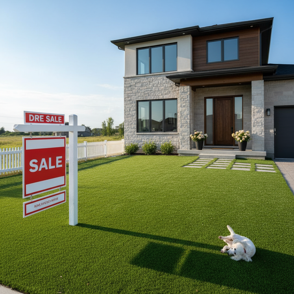 Artificial grass benefits for homeowners - property value