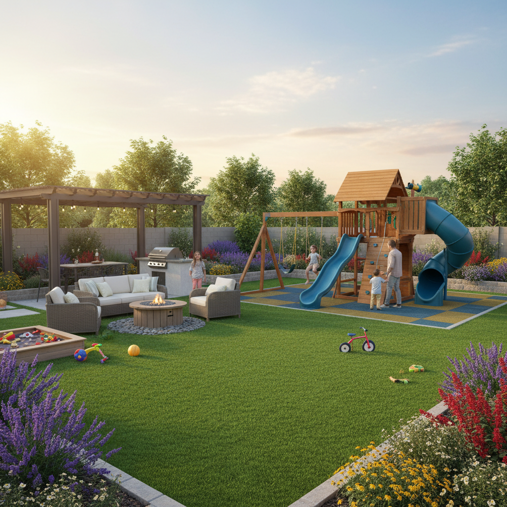 Artificial grass benefits for homeowners - family & lifestyle