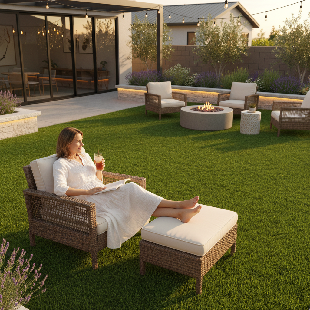 Artificial grass benefits for homeowners - water conservation and
