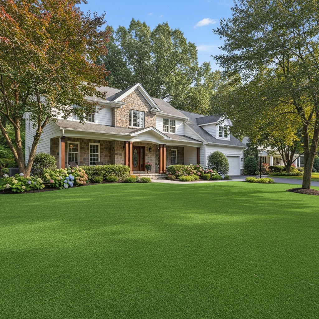 Boost Your Home Value in CT, NYC, & NJ with Artificial Grass - artificial grass installation by Pags The Turf Guy