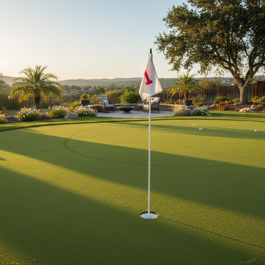 6 Benefits of Installing a Backyard Putting Green in Fairfield, CT - artificial grass installation by Pags The Turf Guy