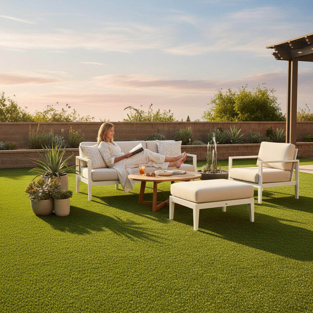 Artificial grass benefits for homeowners - playground safety and
