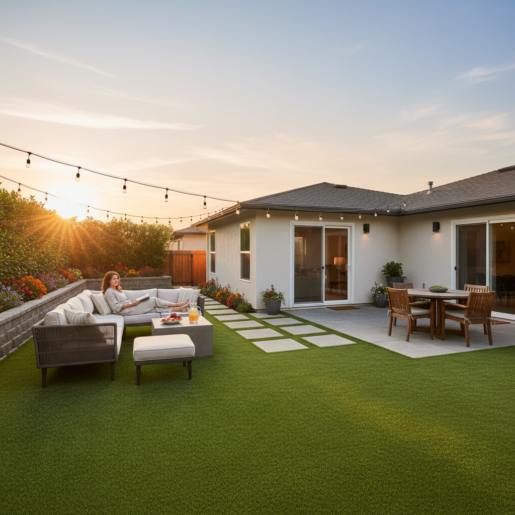 Artificial grass benefits for homeowners - saving money