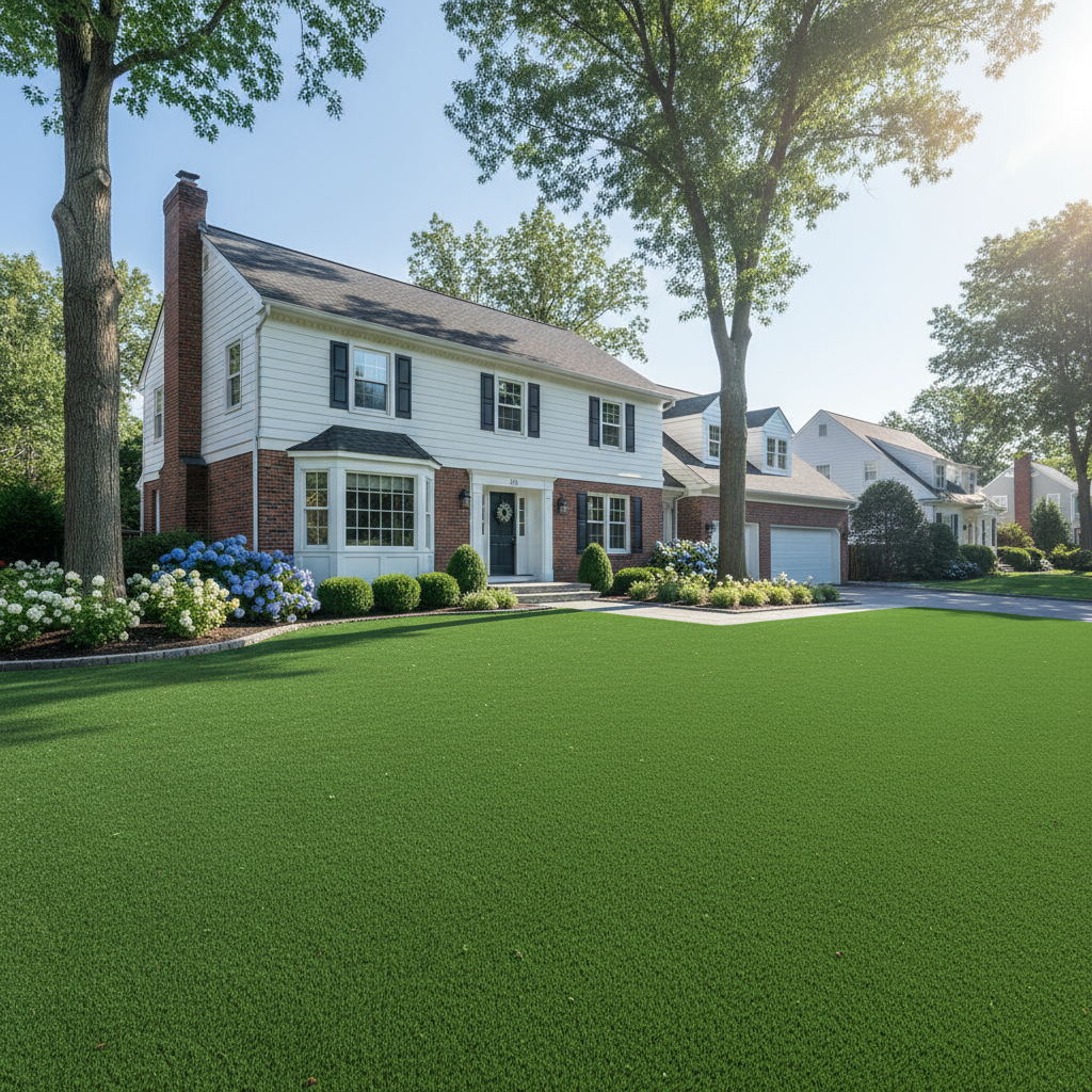 Jersey City's Summer Play: Why Artificial Grass is the Smart Choice for Safe, Sustainable Yards in CT, NYC & NJ - artificial grass installation by Pags The Turf Guy