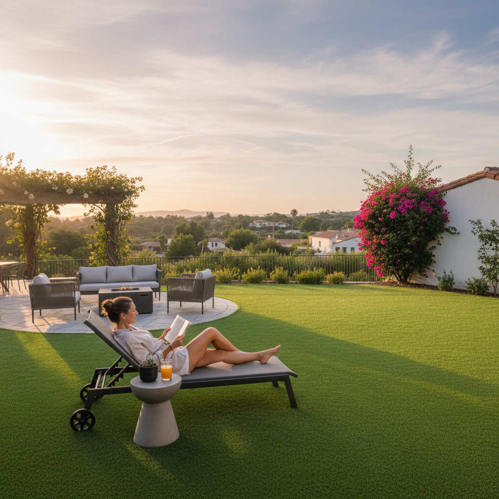 Artificial grass benefits for homeowners - playground safety and