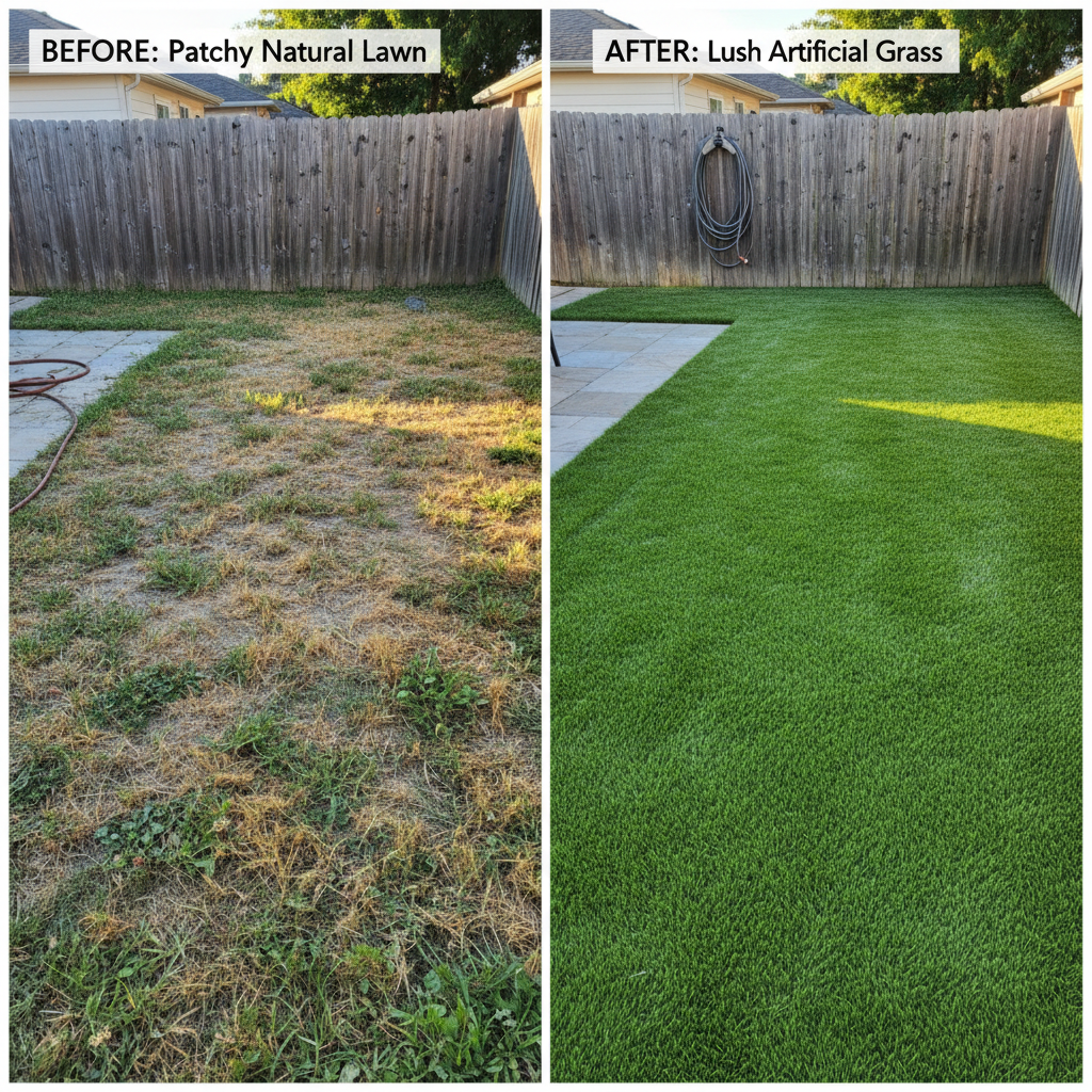 Artificial grass benefits for homeowners - low maintenance