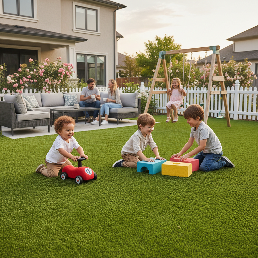 8 Outdoor Living Ideas Using Artificial Turf in Fairfield, CT - artificial grass installation by Pags The Turf Guy