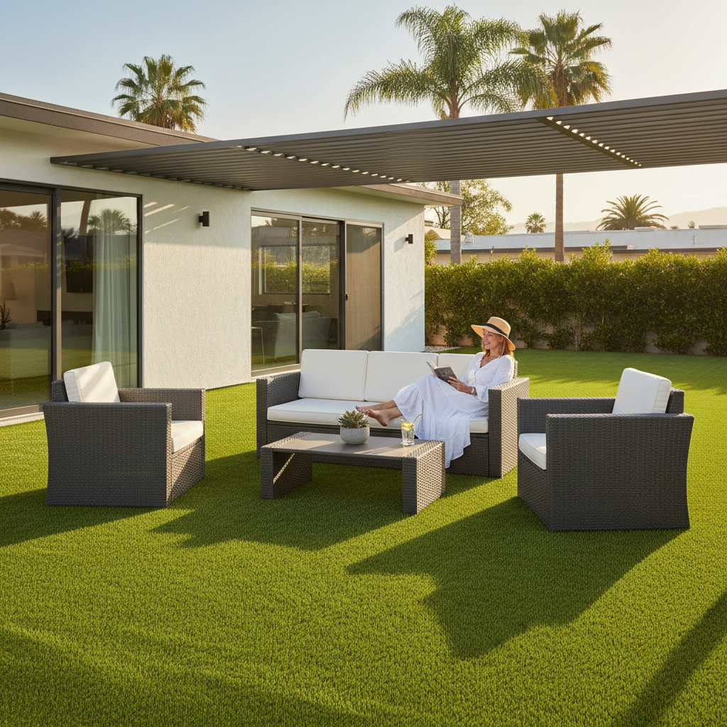 Artificial grass benefits for homeowners - pet health and