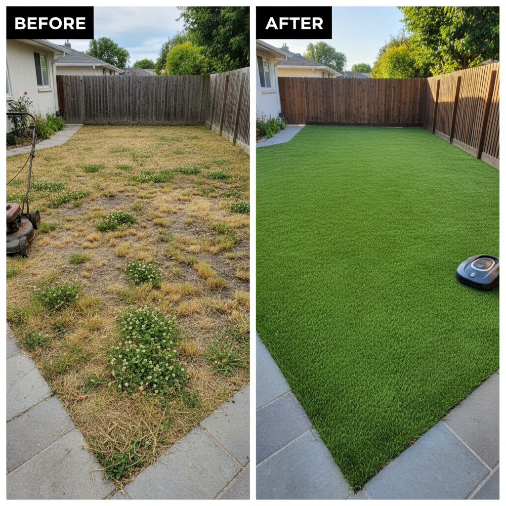Artificial grass benefits for homeowners - low maintenance