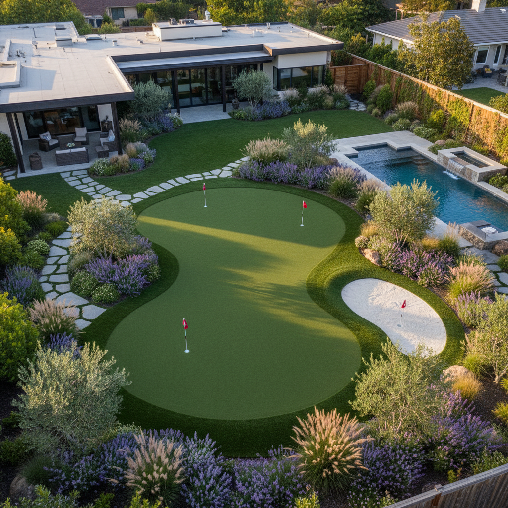 Artificial grass benefits for homeowners - golf & putting greens