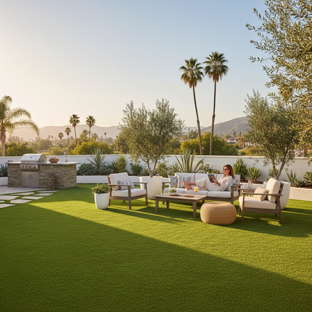Artificial grass benefits for homeowners - commercial property landscaping