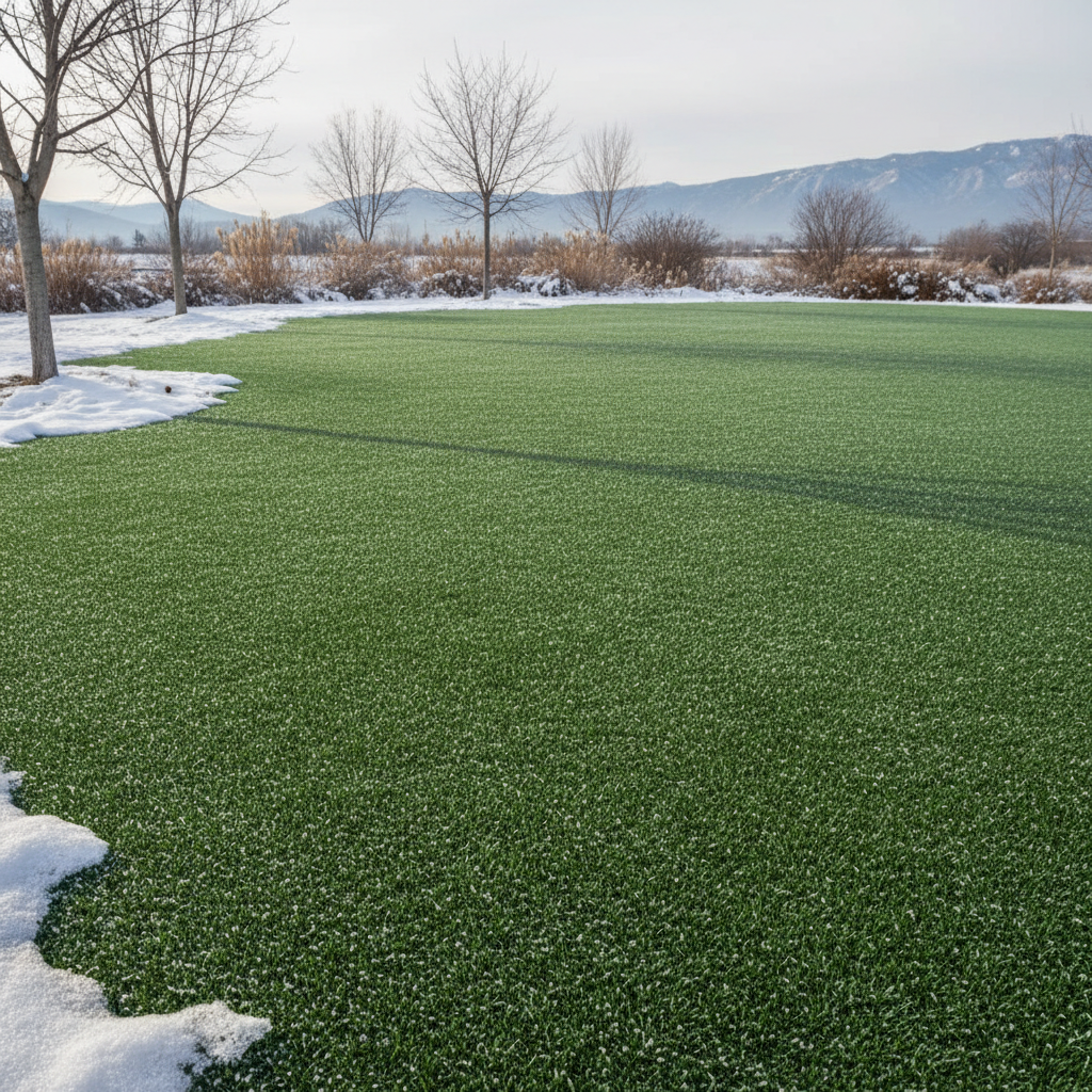 6 Tips for Surviving New York City Winters with Artificial Grass - artificial grass installation by Pags The Turf Guy