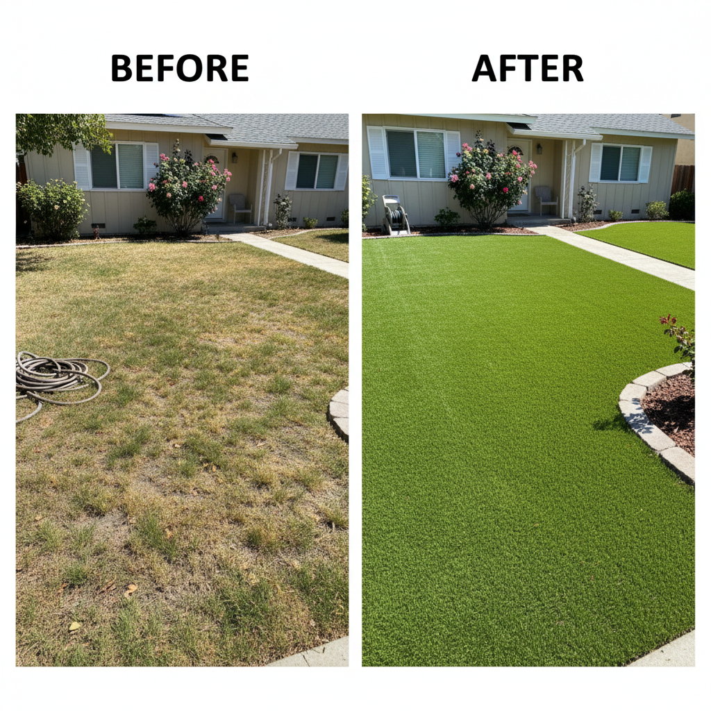 Artificial grass benefits for homeowners - low maintenance Artificial grass benefits for homeowners - low maintenance