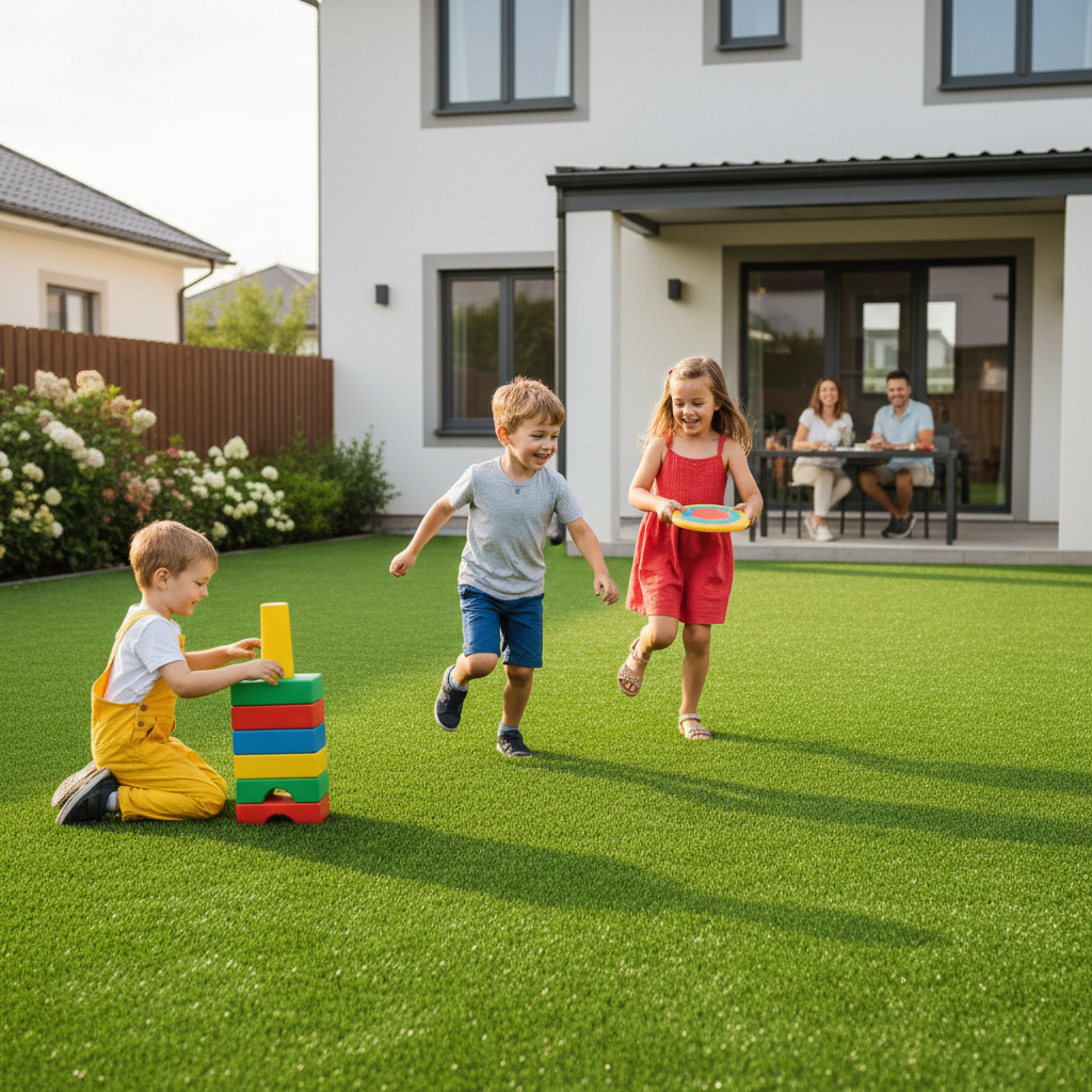 8 Brilliant Outdoor Living Ideas Using Artificial Turf in Hoboken, NJ - artificial grass installation by Pags The Turf Guy