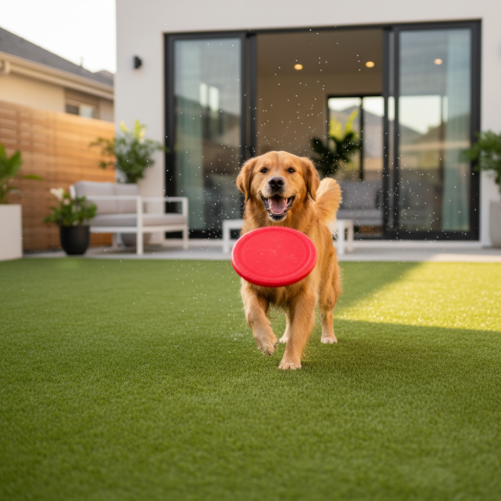8 Reasons Pet Owners in Connecticut Love Artificial Turf - artificial grass installation by Pags The Turf Guy