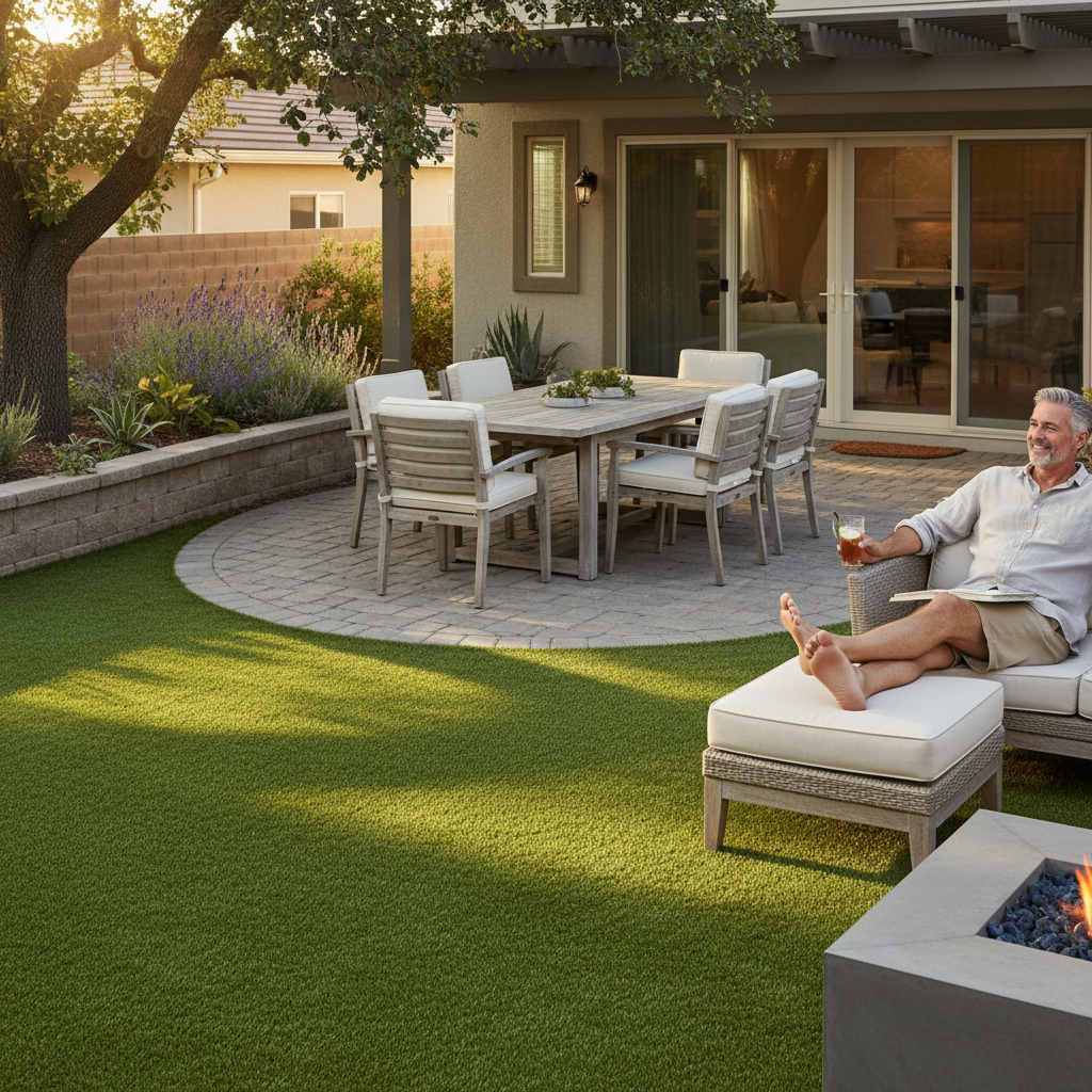 Artificial grass benefits for homeowners - water conservation and