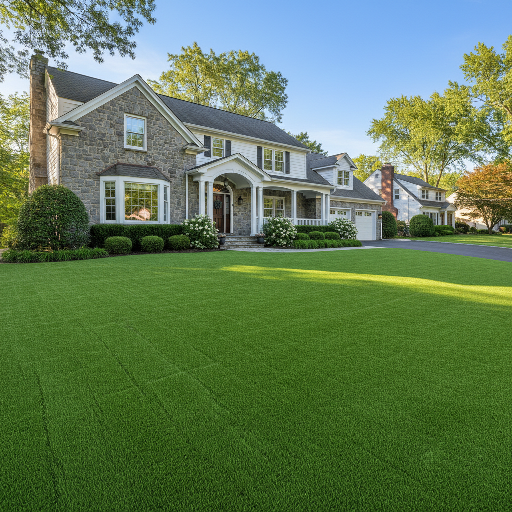 Rising Property Taxes? How Artificial Grass Boosts Home Value in CT, NYC & NJ - artificial grass installation by Pags The Turf Guy