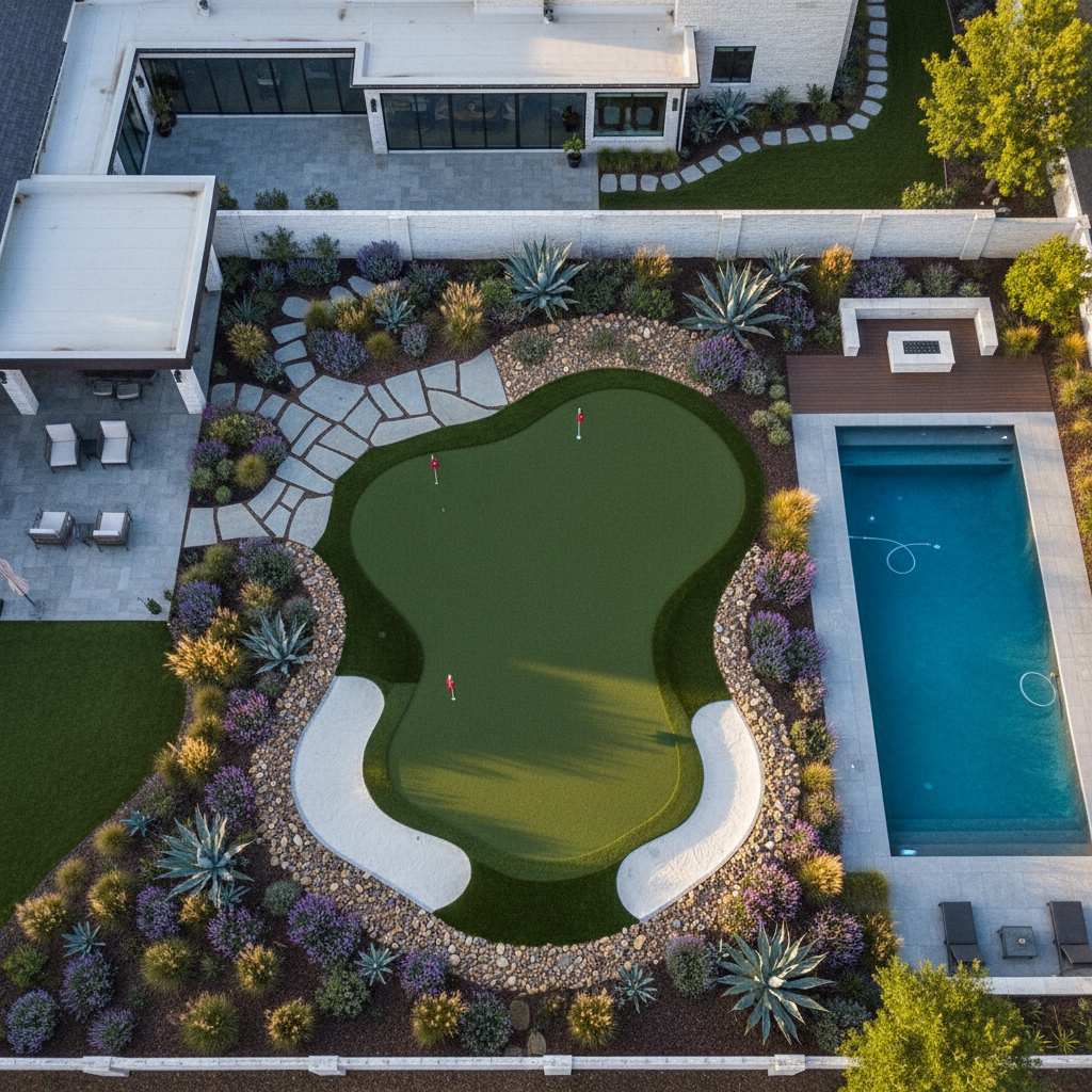 Artificial grass benefits for homeowners - golf & putting greens Artificial grass benefits for homeowners - golf & putting greens