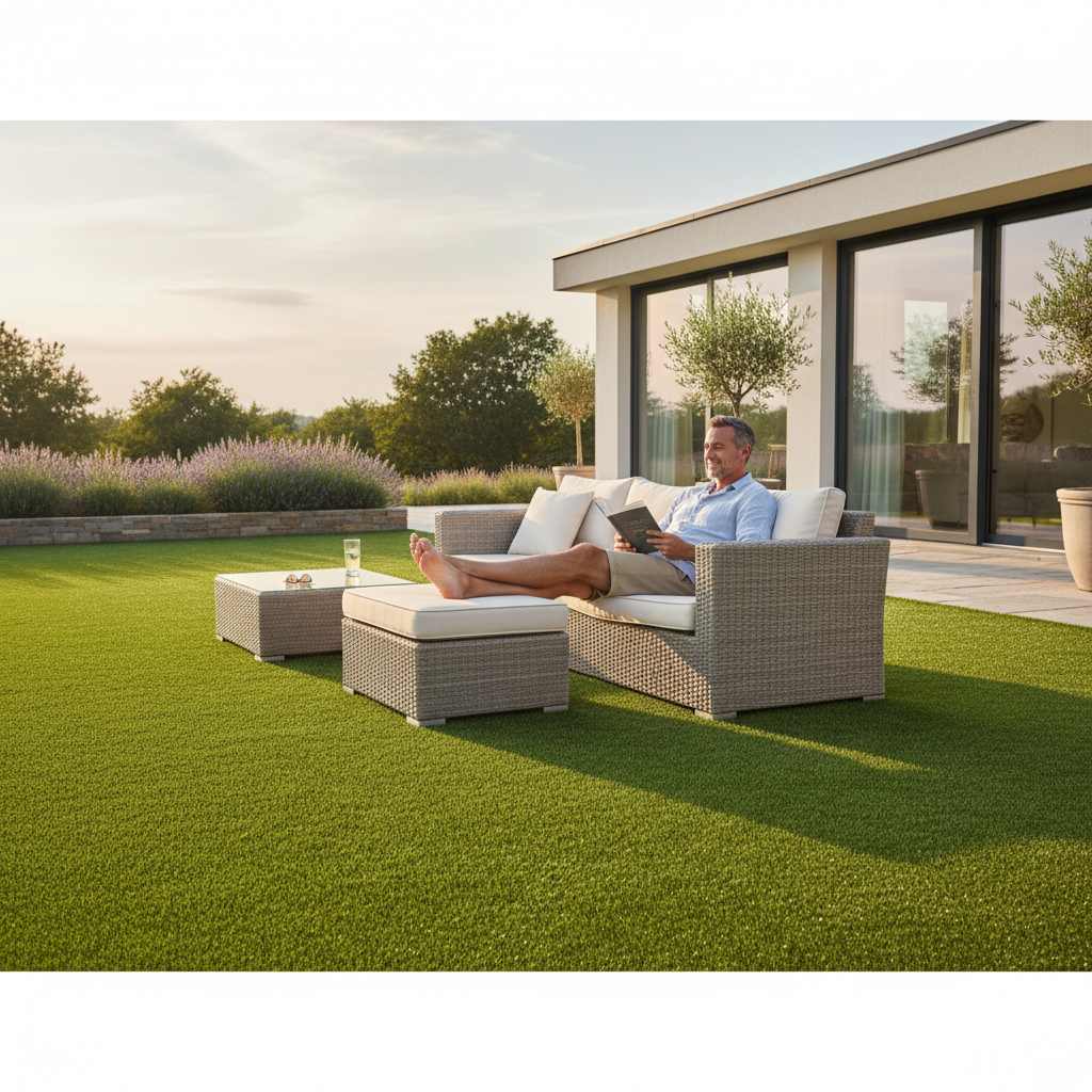 Artificial grass benefits for homeowners - water conservation and
