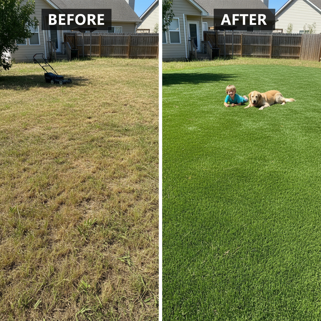 Artificial grass benefits for homeowners - low maintenance Artificial grass benefits for homeowners - low maintenance