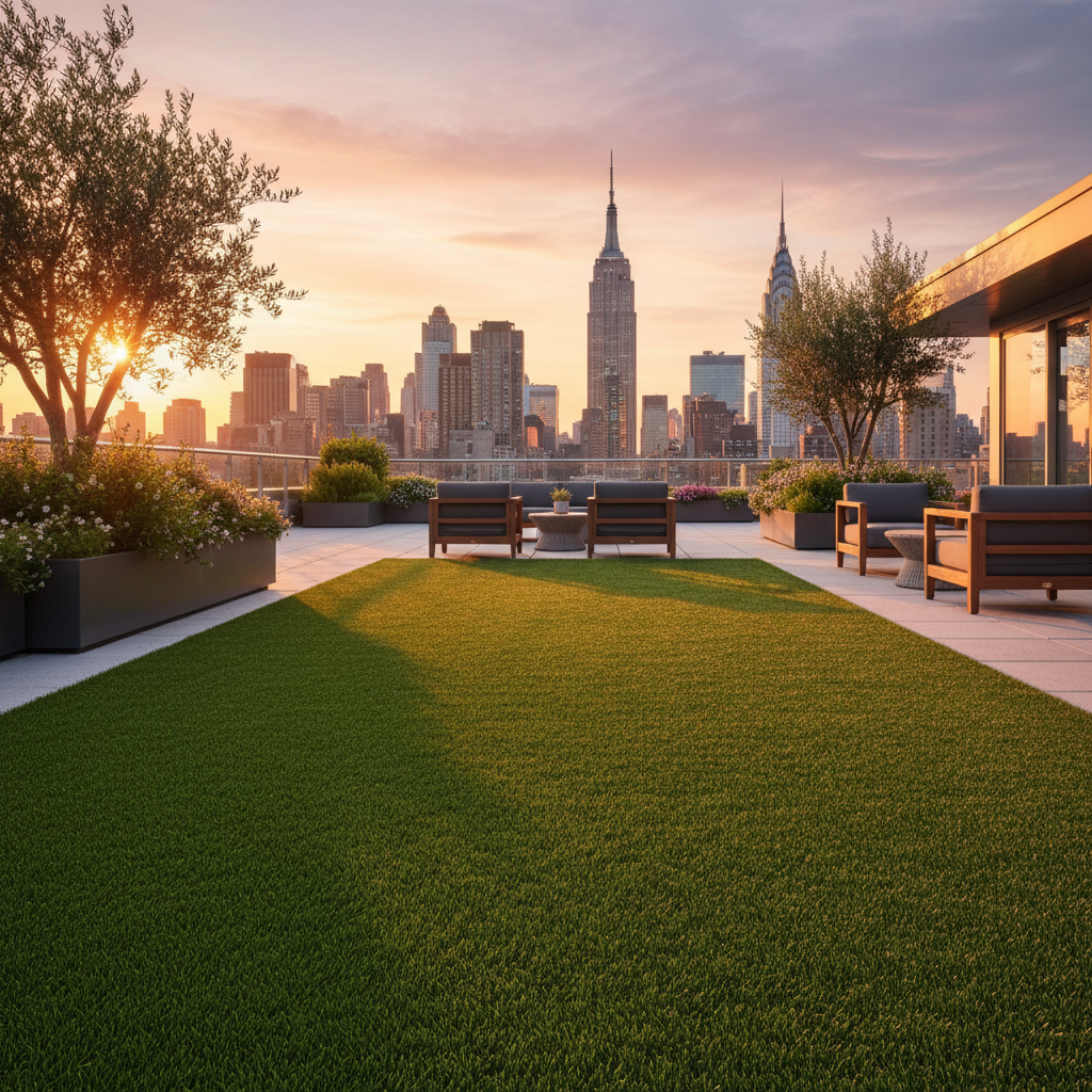 Jersey City's Outdoor Boom: Artificial Grass for Family Fun & Golf in CT, NYC, NJ