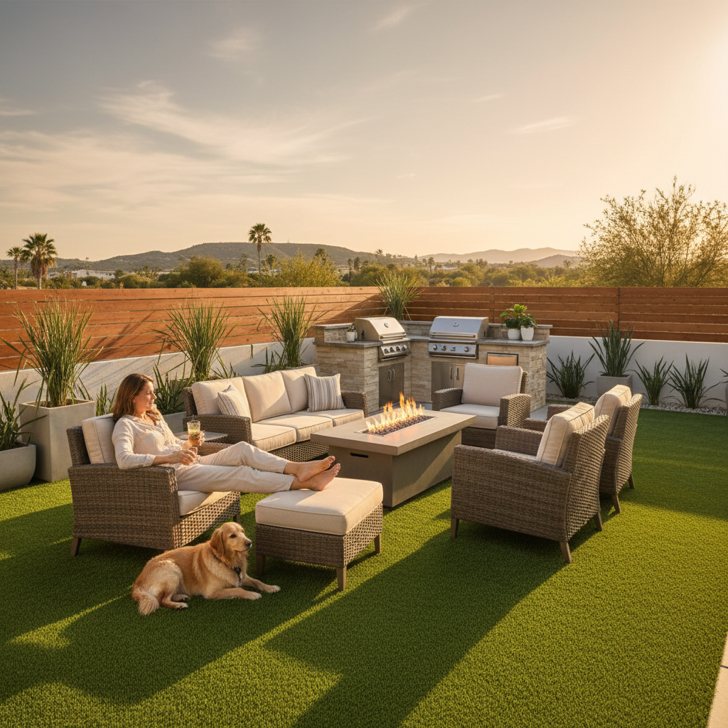Artificial grass benefits for homeowners - seasonal home improvement