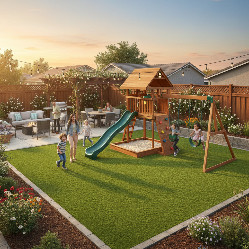 Artificial grass benefits for homeowners - family & lifestyle