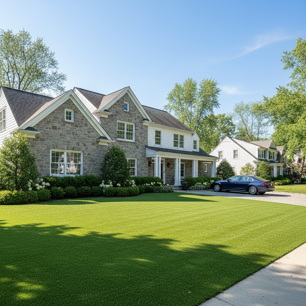 Boost Home Value & Beat Rising Taxes with Artificial Grass in CT, NYC, NJ - artificial grass installation by Pags The Turf Guy Boost Home Value & Beat Rising Taxes with Artificial Grass in CT, NYC, NJ - artificial grass installation by Pags The Turf Guy
